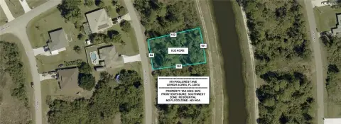 Waterfront Land in Lehigh Acres