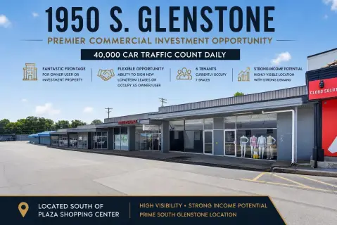 Multi-Tenant Retail Center with Parking