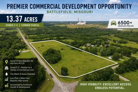Corner Commercial Development Land