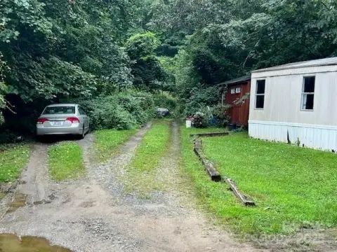 Fenced Mobile Home Park