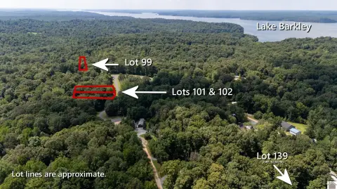 Wooded Lots Near Lake Barkley