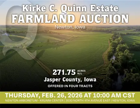 Productive Farmland Tract Near Newton