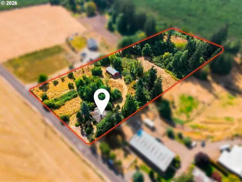 Farmland with Drive-Through Barn