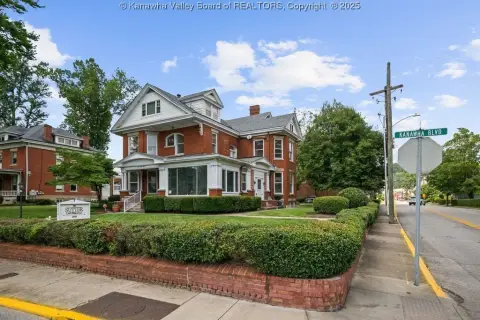 Stately Brick Office with Apartment