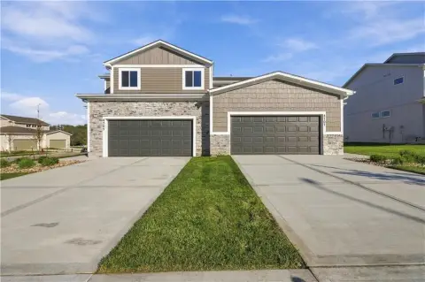 Two-Story Duplex with Patios