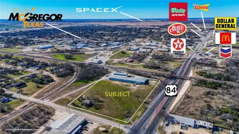 Commercial Land with Metal Buildings
