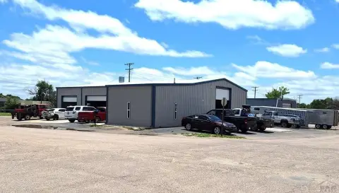 Auto Shop with Semi-Down Draft Paint Booth