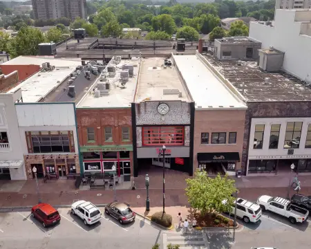 Mixed-Use Building with Basement