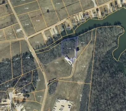 Creek Lot in Gated Subdivision