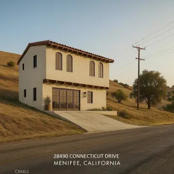 Menifee Land with Canyon Vistas