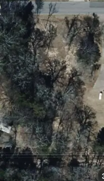 Heavily Treed Lot with Oaks