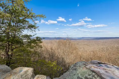 Land with Mountain and Valley Views