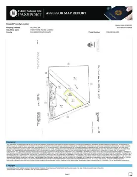 Land in San Bernardino County