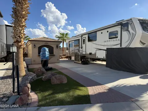 RV Lot with Casita