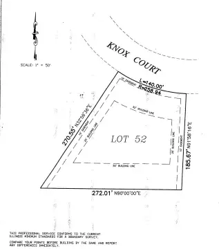 Inverness Land in Cul de Sac