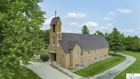 Brick Church Campus With Parsonage
