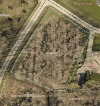 Wooded Corner Lot For Sale
