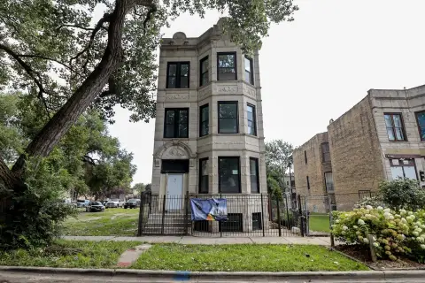 Renovated Three-Unit Greystone