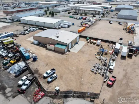 Industrial Building with Fenced Yard