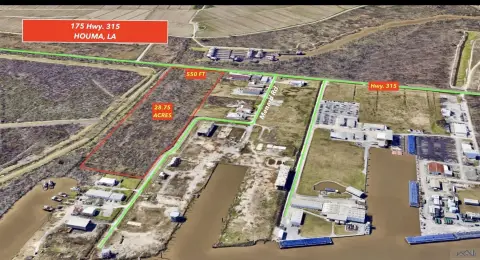 Undeveloped Land on Bayou Dularge