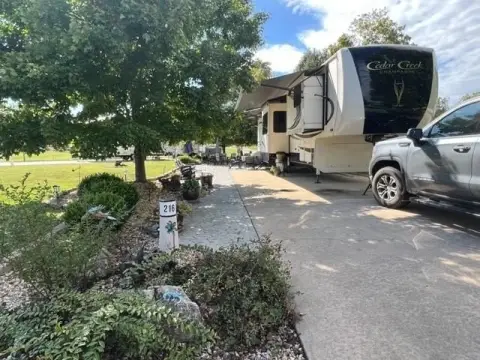 Landscaped Lot with Patio Space