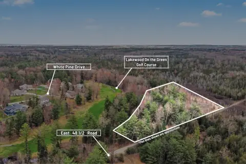 Wooded Golf Course Land