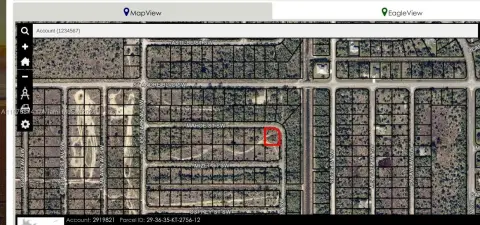 Residential Corner Lot in Palm Bay