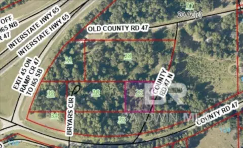 Undeveloped Land in Perdido, Alabama