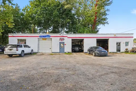 Automotive Shop with Four Overhead Doors