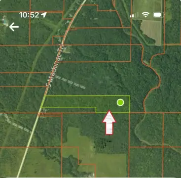 30 Acres Vacant Land, Rudyard