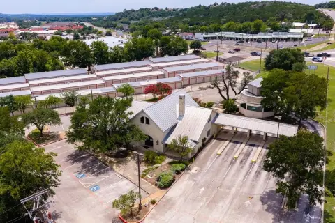 Bank Building With Drive-Through
