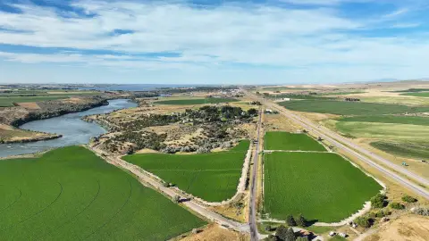 Irrigated Farm Ground Near Snake River