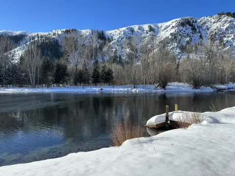 Blaine County Land with Lake