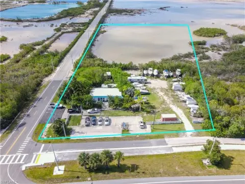 Waterfront Commercial Land with Income