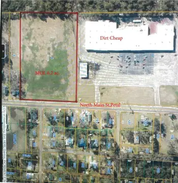 Cleared Land in Petal, MS