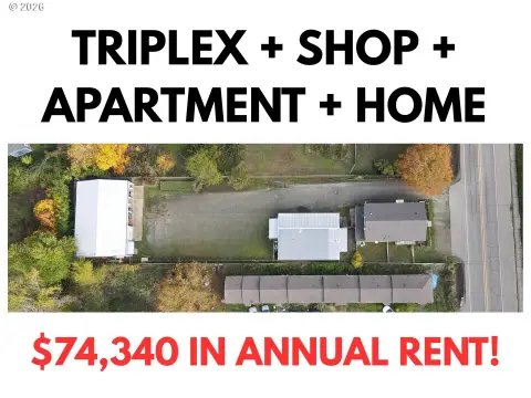 Multifamily Property with Commercial Shop