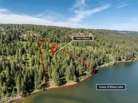 Waterfront Land on Lake Coeur