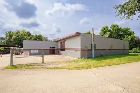 Warehouse with Fenced Lot