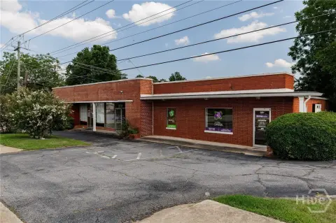 Brick Office Building With Basement