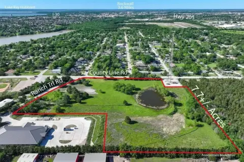 Rockwall Land with Commercial Zoning