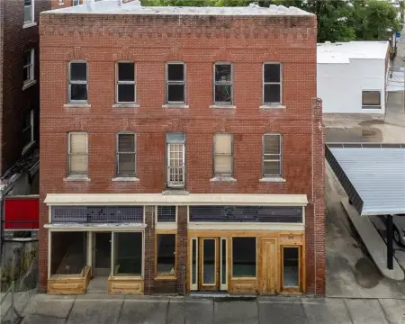 Three-Story Brick Mixed-Use Building