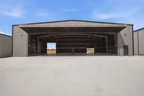 Aviation Hangar on Owned Land