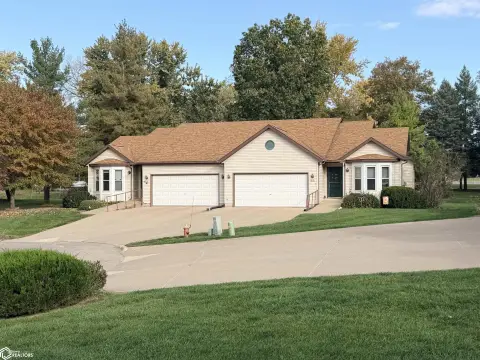 Duplex with Two-Car Garages