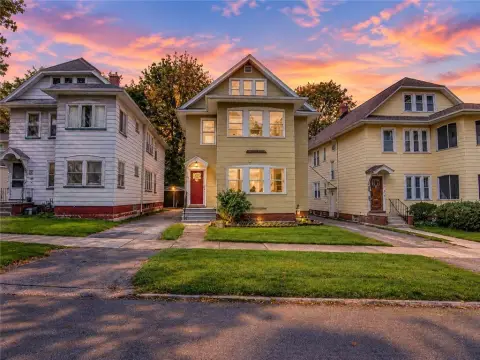 Duplex with Finished Upper-Level Space