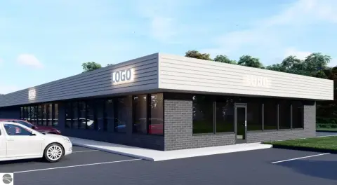 Corner Lot Retail Storefront