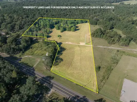 Elkhart, TX Acreage on Highway