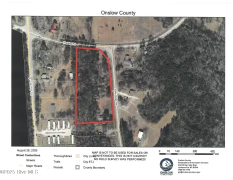 Land in Hubert, North Carolina