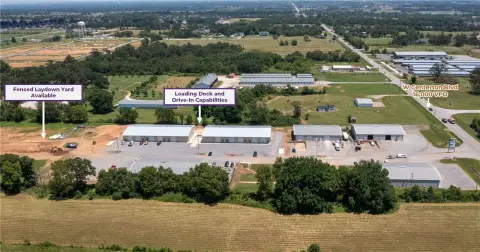 Industrial Distribution Center With Yard
