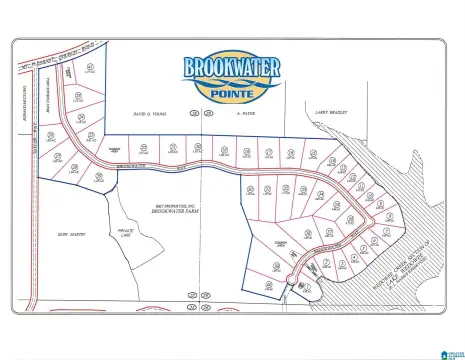 Wedowee Lot in Brookwater Pointe