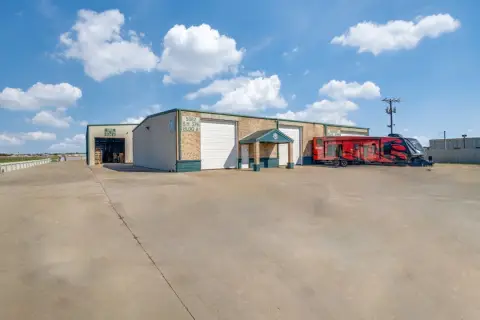 Fenced Industrial Warehouse Property